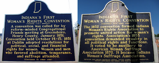 Indiana's First Woman's Rights Convention