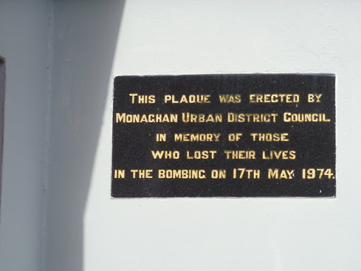 Bombing plaque