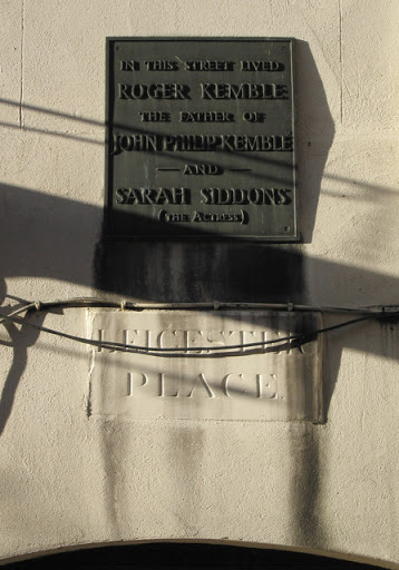Plaque on Church Street