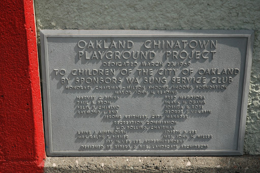 Oakland Chinatown Playground Project