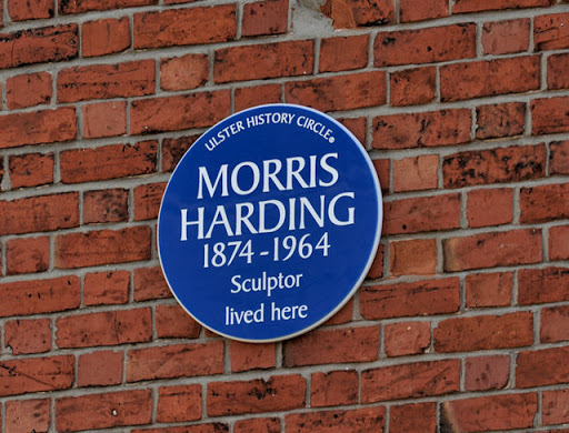 Morris Harding plaque, Holywood