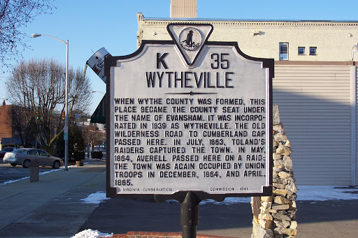 Wytheville Historical Marker