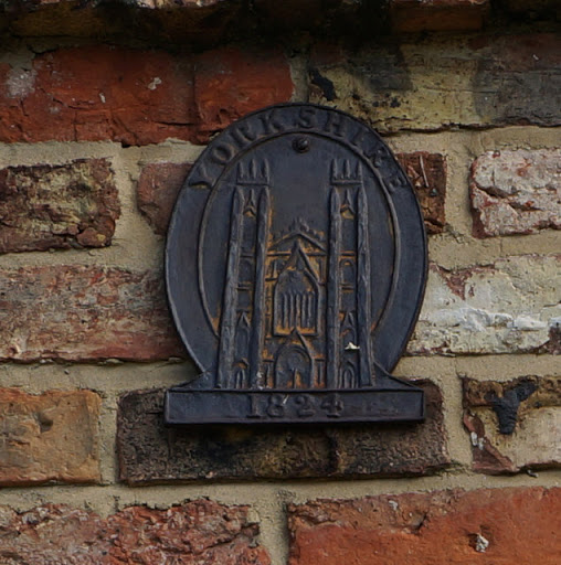 Yorkshire 1824 Plaque, Well Farm, Great Ouseburn