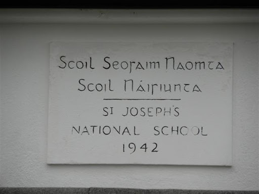 Plaque, St Joseph's School
