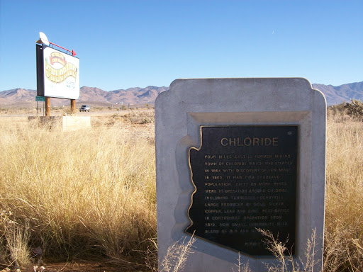Historic market for Chloride, Arizona along Highway 93