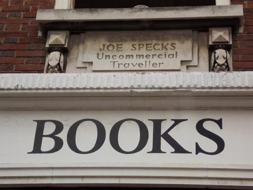 Rochester: here lived Joe Specks, an uncommercial traveller