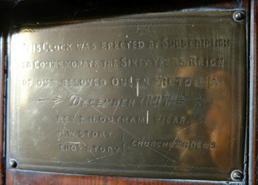 St Mary's church: Clock dedication