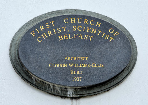 Clough Williams-Ellis plaque, Belfast