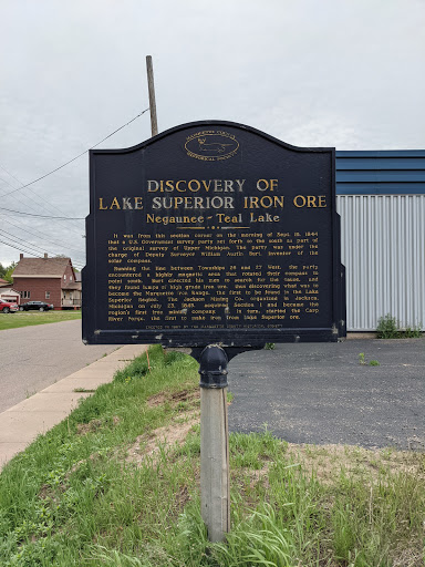 DISCOVERY OF LAKE SUPERIOR IRON ORE