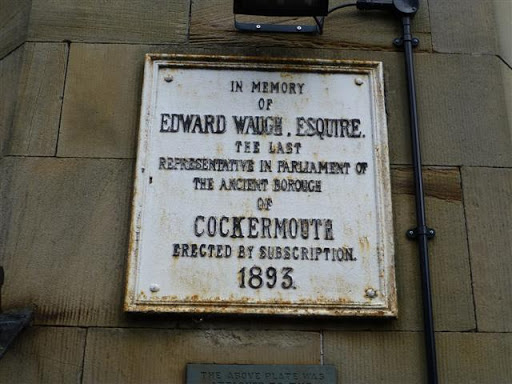 Edward Waugh plaque, Cockermouth