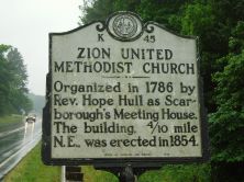 ZION UNITED METHODIST CHURCH