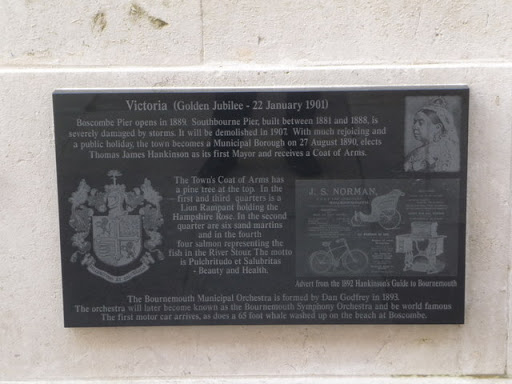 Bournemouth: Diamond Jubilee Plaque (8)