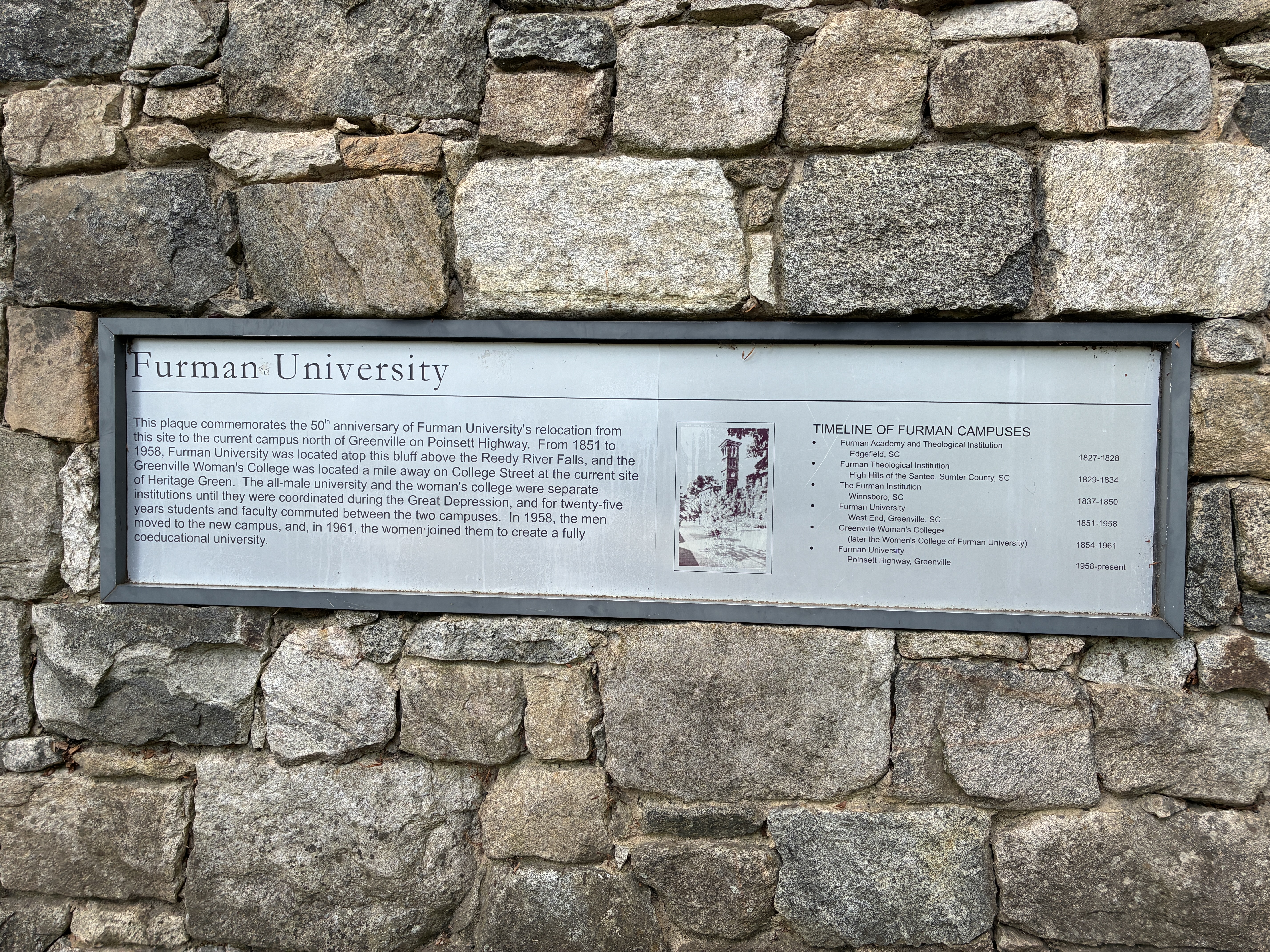 Furman University Campuses
