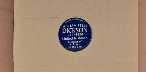 Steel Dickson plaque, Portaferry