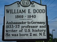 WILLIAM E. DODD 1869-1940