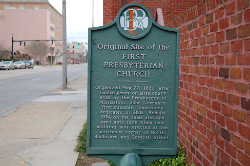 Original Site of the First Presbyterian Church