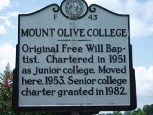 MOUNT OLIVE COLLEGE
