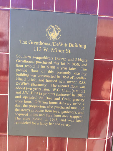 The Greathouse / DeWitt Buidling