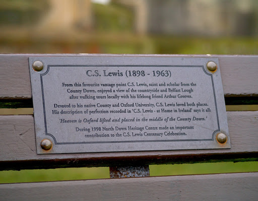 C.S. Lewis plaque, Bangor