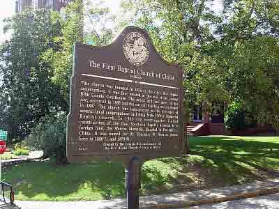 The First Baptist Church of Christ at Macon