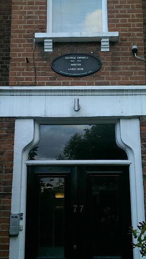 George Orwell Lived Here