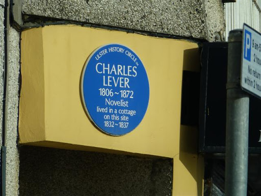 Charles Lever plaque, Portstewart
