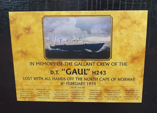 In memory of the gallant crew of the Gaul