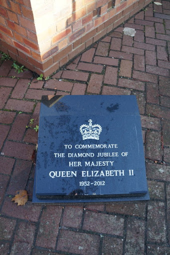 Diamond Jubilee Plaque on Beverley Road