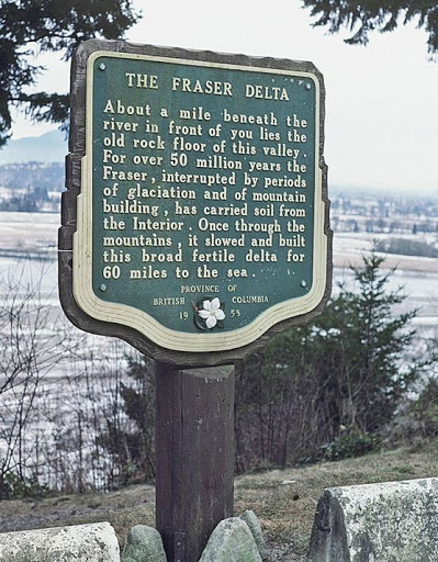 The Fraser Delta (Sign missing)