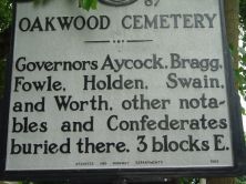 OAKWOOD CEMETERY