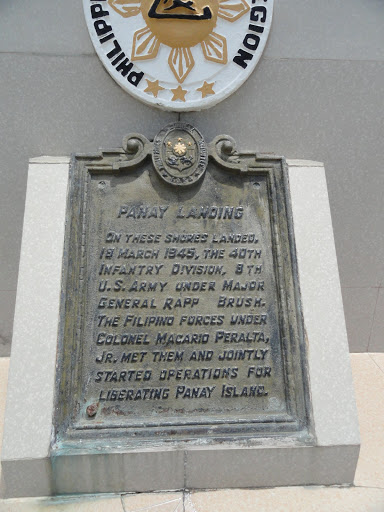 Panay Landing historical marker