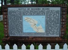 BATTLE OF ROANOKE ISLAND