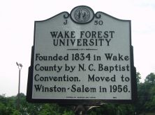 WAKE FOREST UNIVERSITY