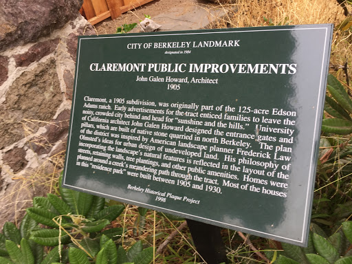 Claremont Public Improvements