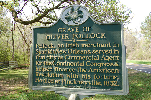 Grave of Oliver Pollock