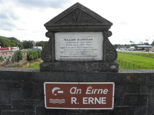 Allingham plaque, Ballyshannon