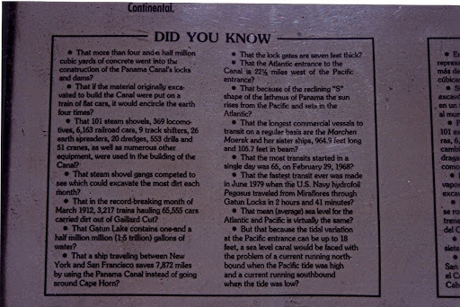 Panama Canal Facts