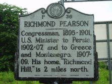 RICHMOND PEARSON    1852-1923