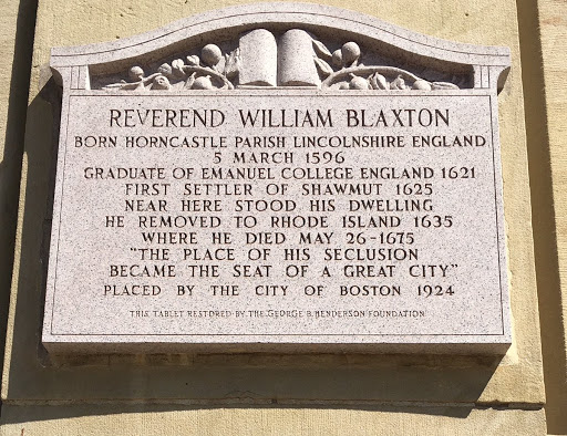 Reverend William Blaxton