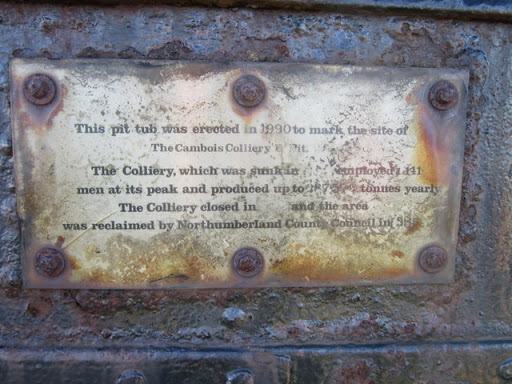 The site of the Cambois Colliery