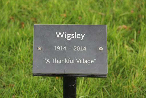 Thankful Village plaque