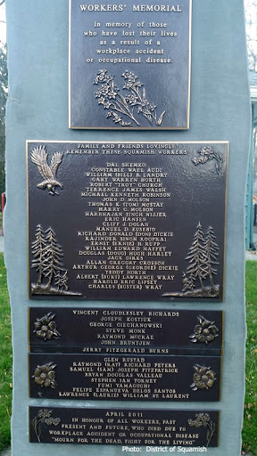 Workers' Memorial Monument, Squamish