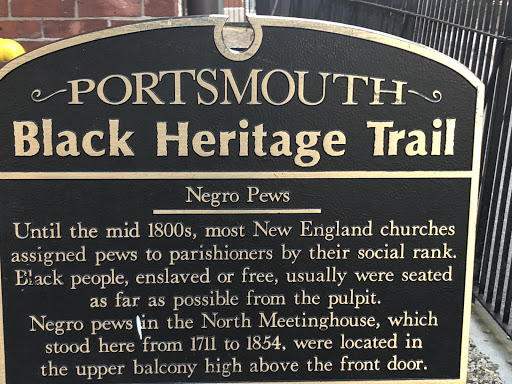 Portsmouth Black Heritage Trail: Negro Pews