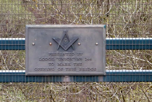 Mason's plaque, Cander Bridge