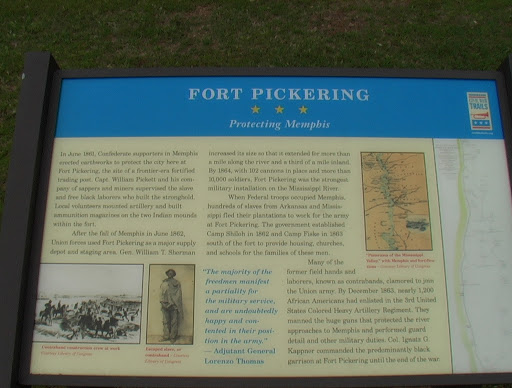 Fort Pickering Protecting Memphis