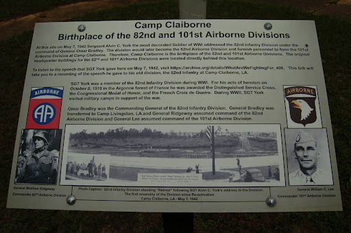 Camp Claiborne Birthplace of the 82nd and 101st Airborne Divisions