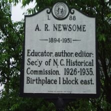A. R. NEWSOME 1894-1951