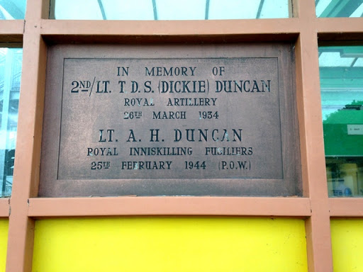 Duncan plaque, Tyrone County Hospital