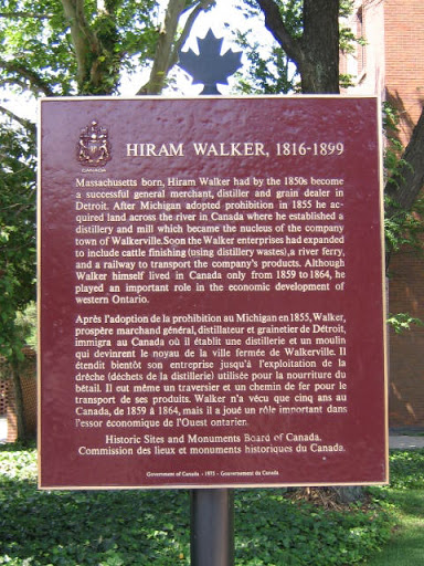 Hiram Walker, 1816-1899