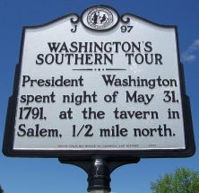 WASHINGTON'S SOUTHERN TOUR
